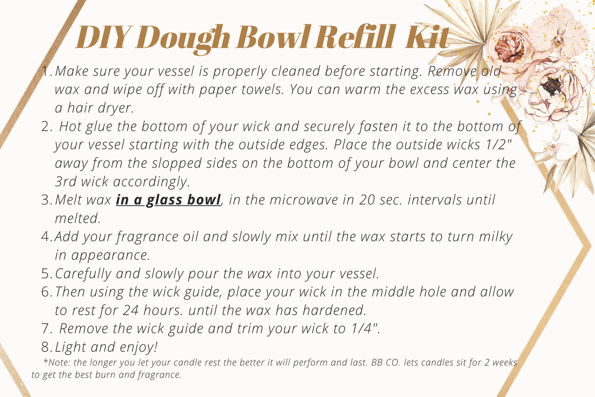 Dough Bowl Refill Kits The Blessed Barn Co.