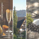 Load image into Gallery viewer, Chalet Champagne Wood Wick Candle
