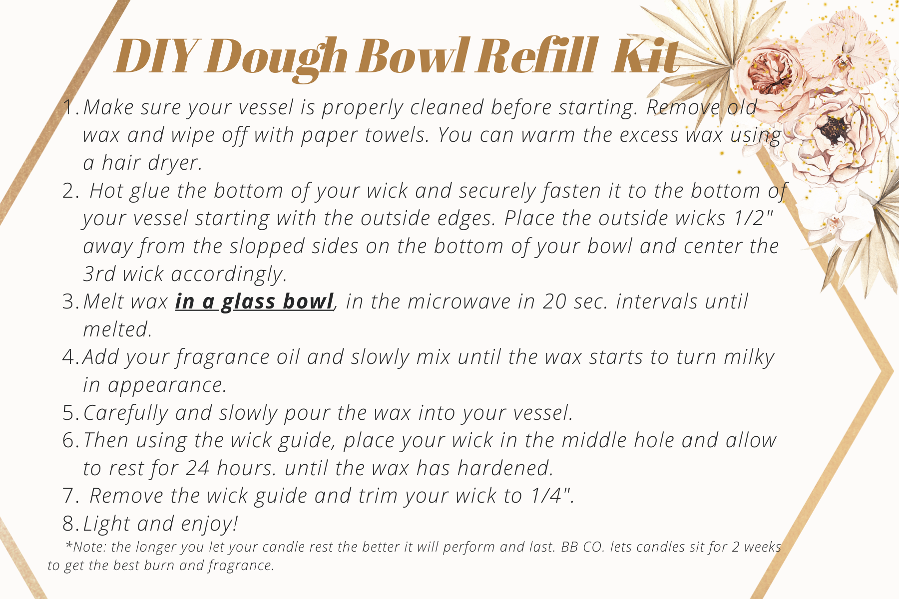 Dough Bowl Refill Kits