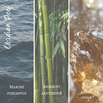 Load image into Gallery viewer, Amber Wickless Candle Jar
