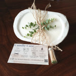 Load image into Gallery viewer, Weathered White Dough Bowl-3 Wick
