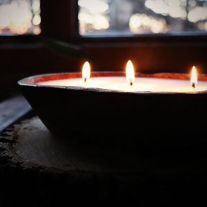 Natural Dough Bowls-3 Wick